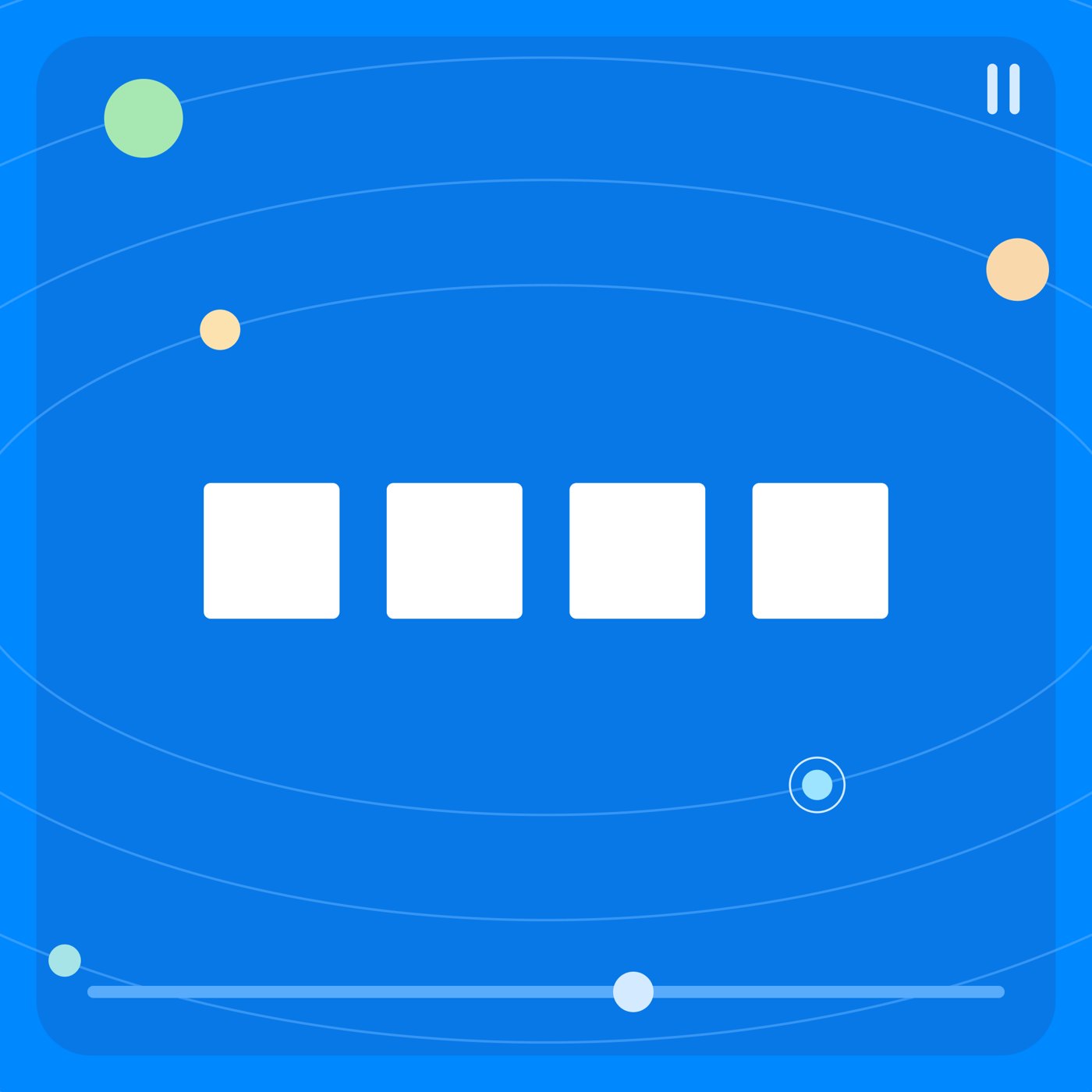 OpenAI graphic for the GPT-6 and Intelligent UI rollout, abstract blue interface with orbital paths