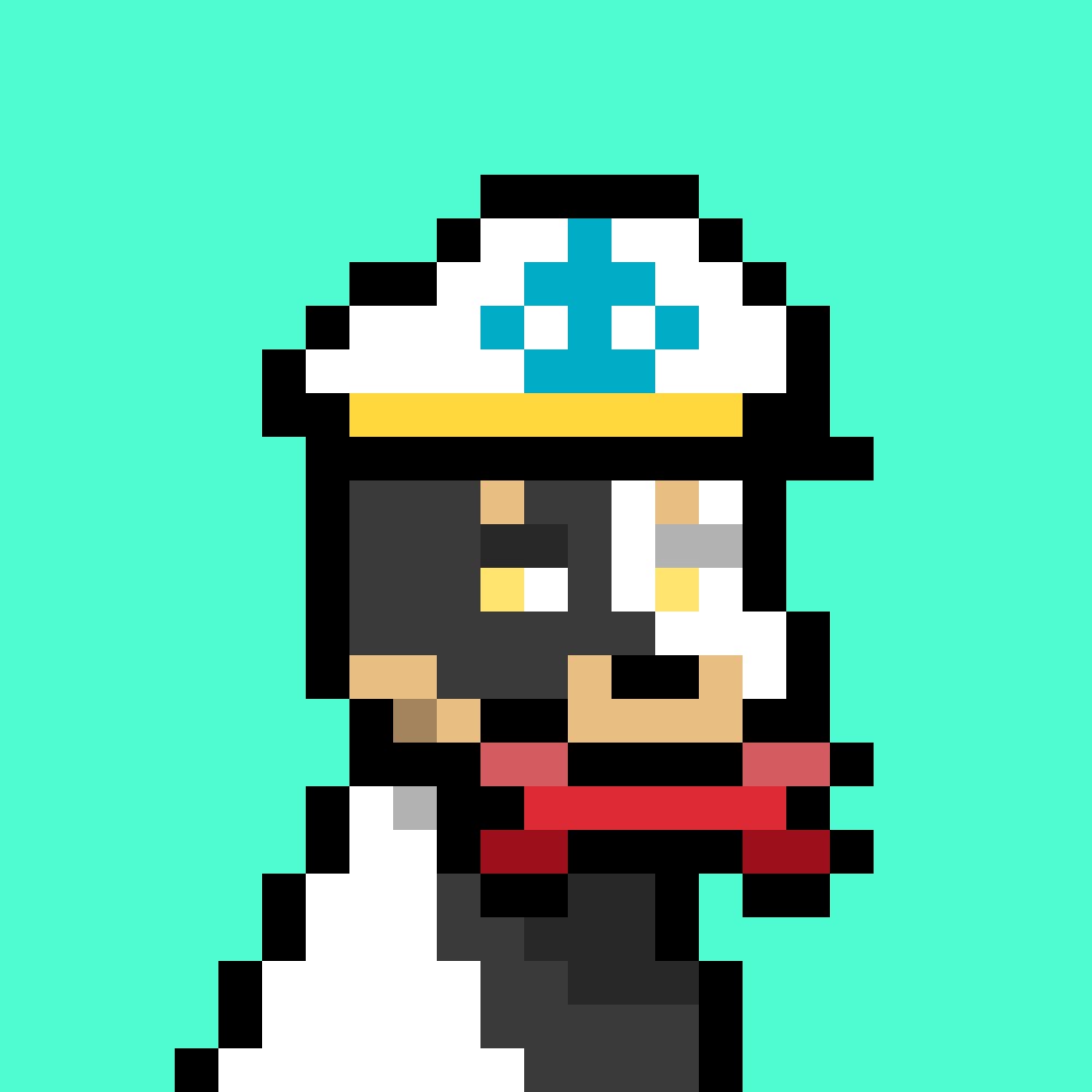 Pixel portrait of Doginal Dog 2178, the inscription sold for 63000 DOGE