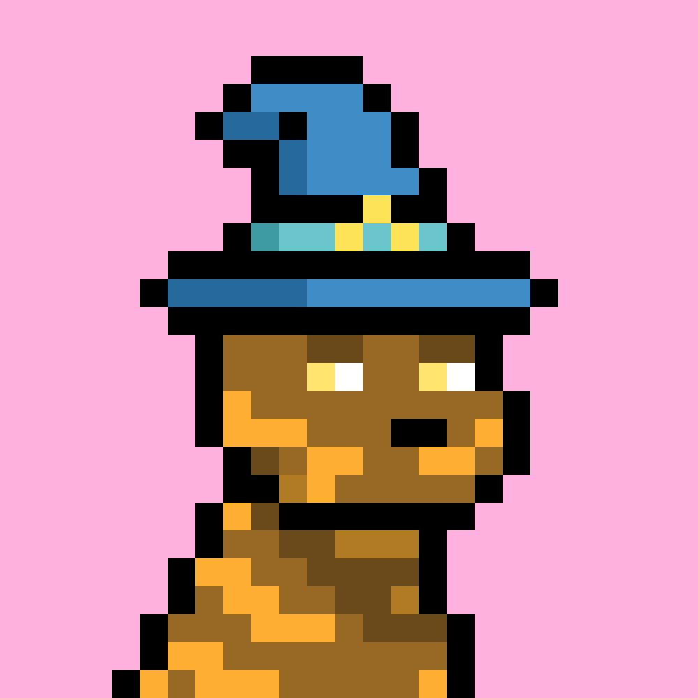 Pixel portrait of Doginal Dog 3557 from the official sales post